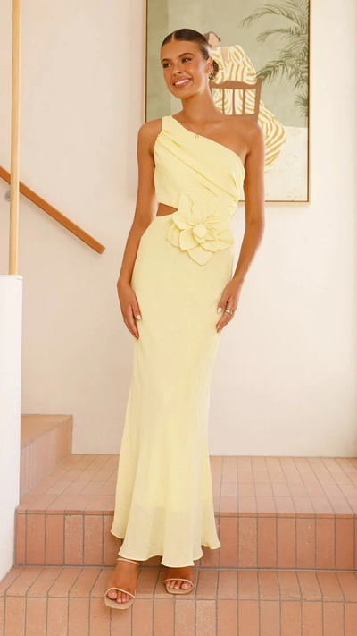 One Shoulder Sheath Dress