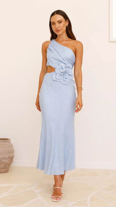One Shoulder Sheath Dress