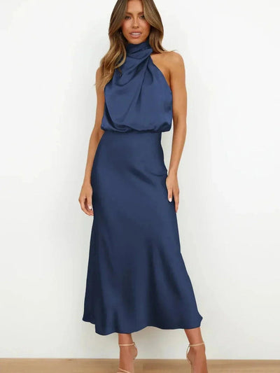 Grace Elegant Silk Dress