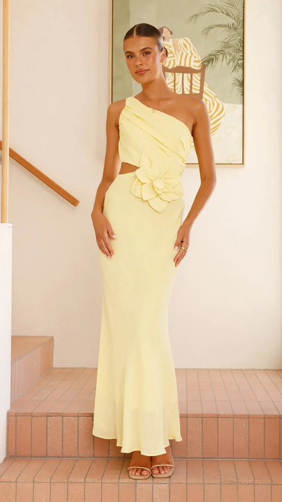 One Shoulder Sheath Dress