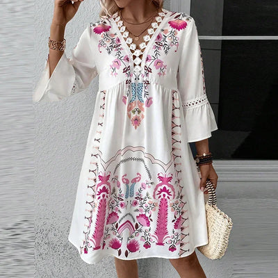 Aurora | V-Neck A-Line Beach Dress (Almost sold out)